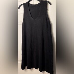 Black V-Neck Sweater for Women